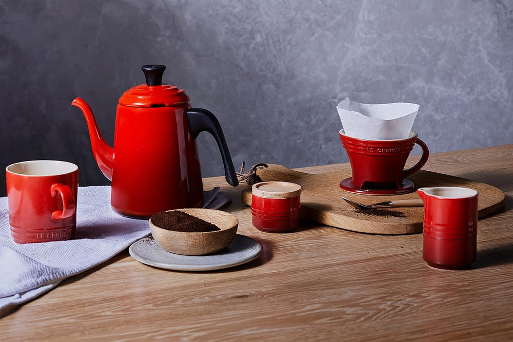 Tasse à lait en grès Le Creuset, 150 ml, rouge cerise, 91051700060099