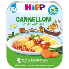 Hipp Cannelloni aux légumes, paquet de 6 (6 X 250 grammes) Mère et Enfant Naty Shop