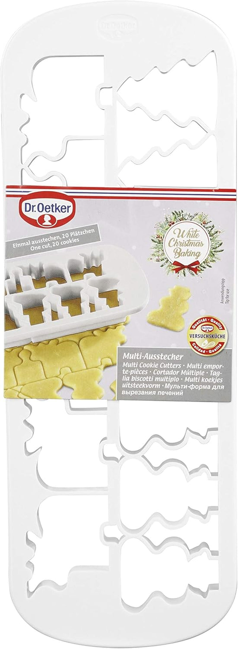 Dr. Oetker Multicuiseur Winter Wonderland – Pour des créations culinaires festives, boîtes à biscuits traditionnelles à motif de Noël, passent au lave-vaisselle