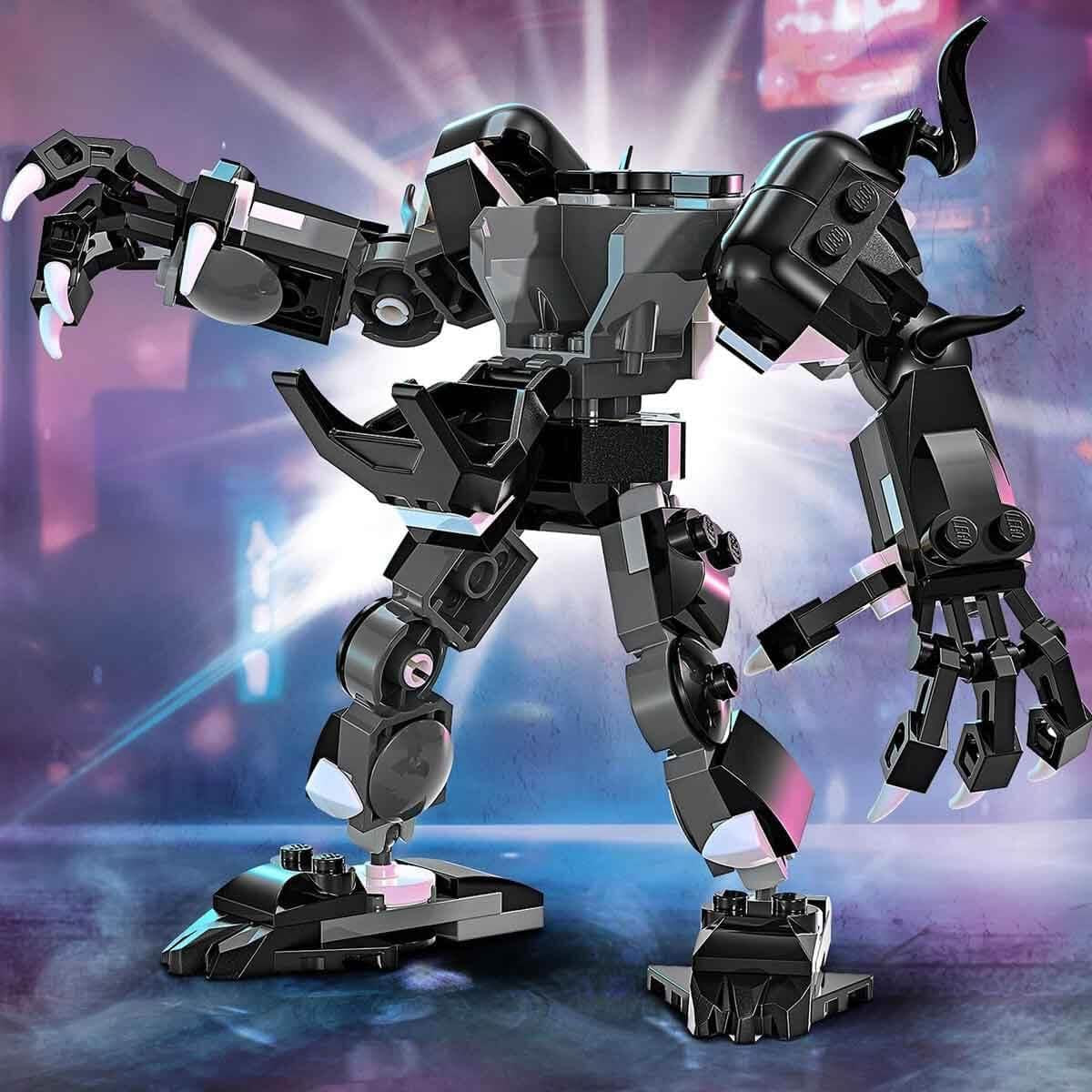 LEGO Marvel Venom Mech contre. Miles Morales Figurines mobiles pour enfants Spider-Man Set avec mini figurines Superhero Duel Jouet Cadeau pour garçons et filles de 6 ans 76276 Jeux de construction Besuche den LEGO-Store