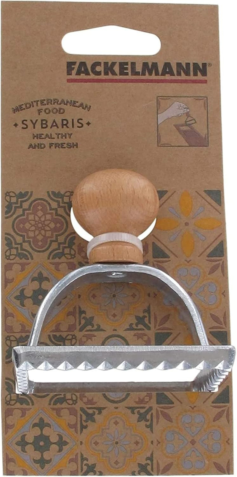 Fackelmann 40922 Boîte à raviolis carrée, 6,9 x 6,9 x 7,5 cm