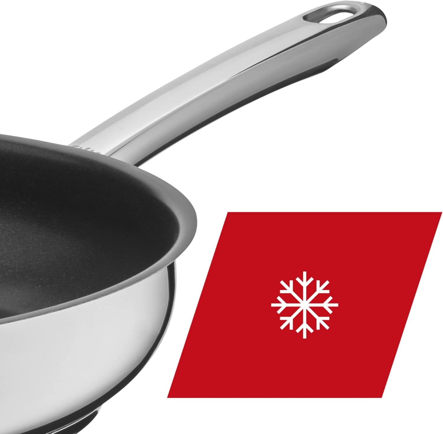 Poêle à induction Silit Talis 24 cm, inox, revêtement céramique, va au four Casseroles et poêles Naty Shop