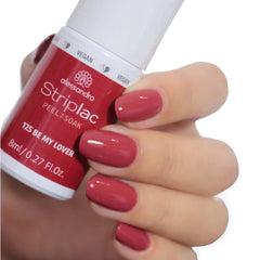 Vernis à ongles UV alessandro Striplac Be My Lover - Délicat et longue durée - S'enlève facilement grâce à la technologie peel-off - Vegan et cruelty-free - 8 ml