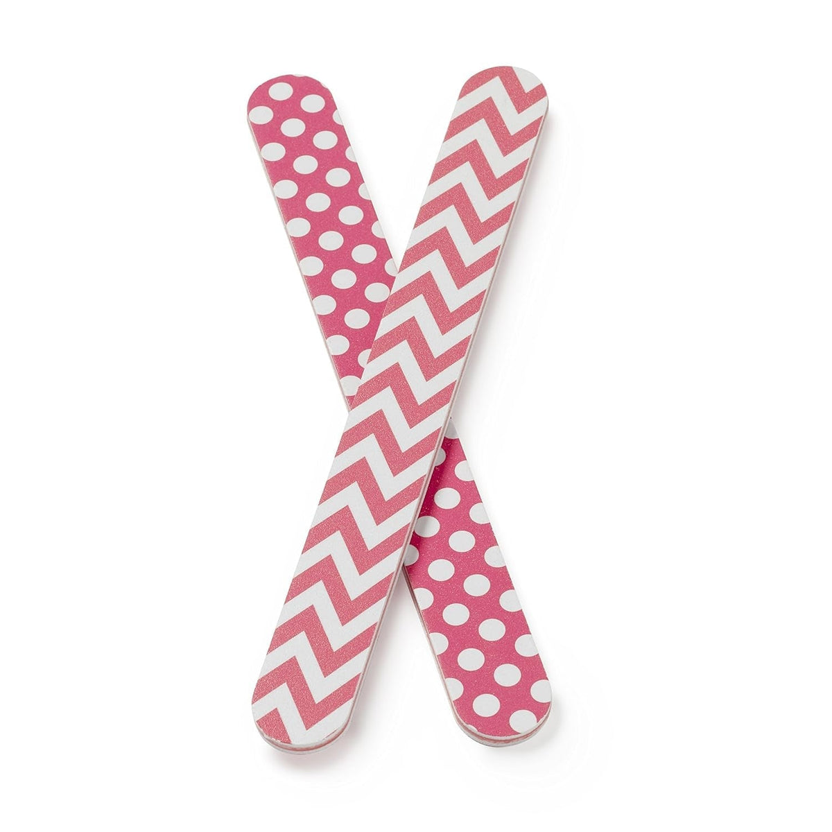 Lime à Ongles Doublée Lime à Ongles Naturelle et Artificielle Double Face Grain Moyen Forte Robuste Salon de Manucure Professionnel Pédicure 2 Pièces