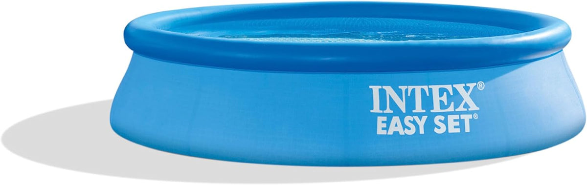Piscine gonflable INTEX 28106EH Easy Set 2,4 m x 61,0 cm - Matériau anti-crevaison - Gonflage rapide - Capacité 513 gallons - Profondeur d'eau 45,7 cm