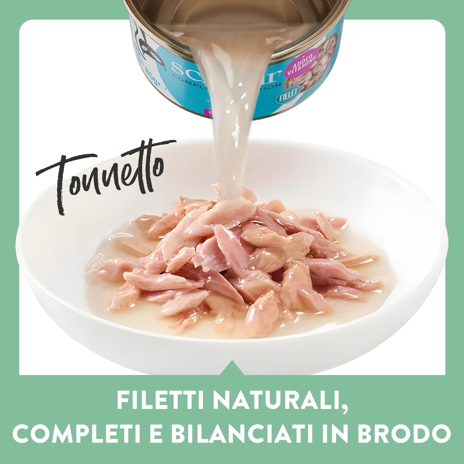 Chat naturel Thunfisch, Katzenfutter nass im eigenen Saft, 8 x 6 doses x 50 g