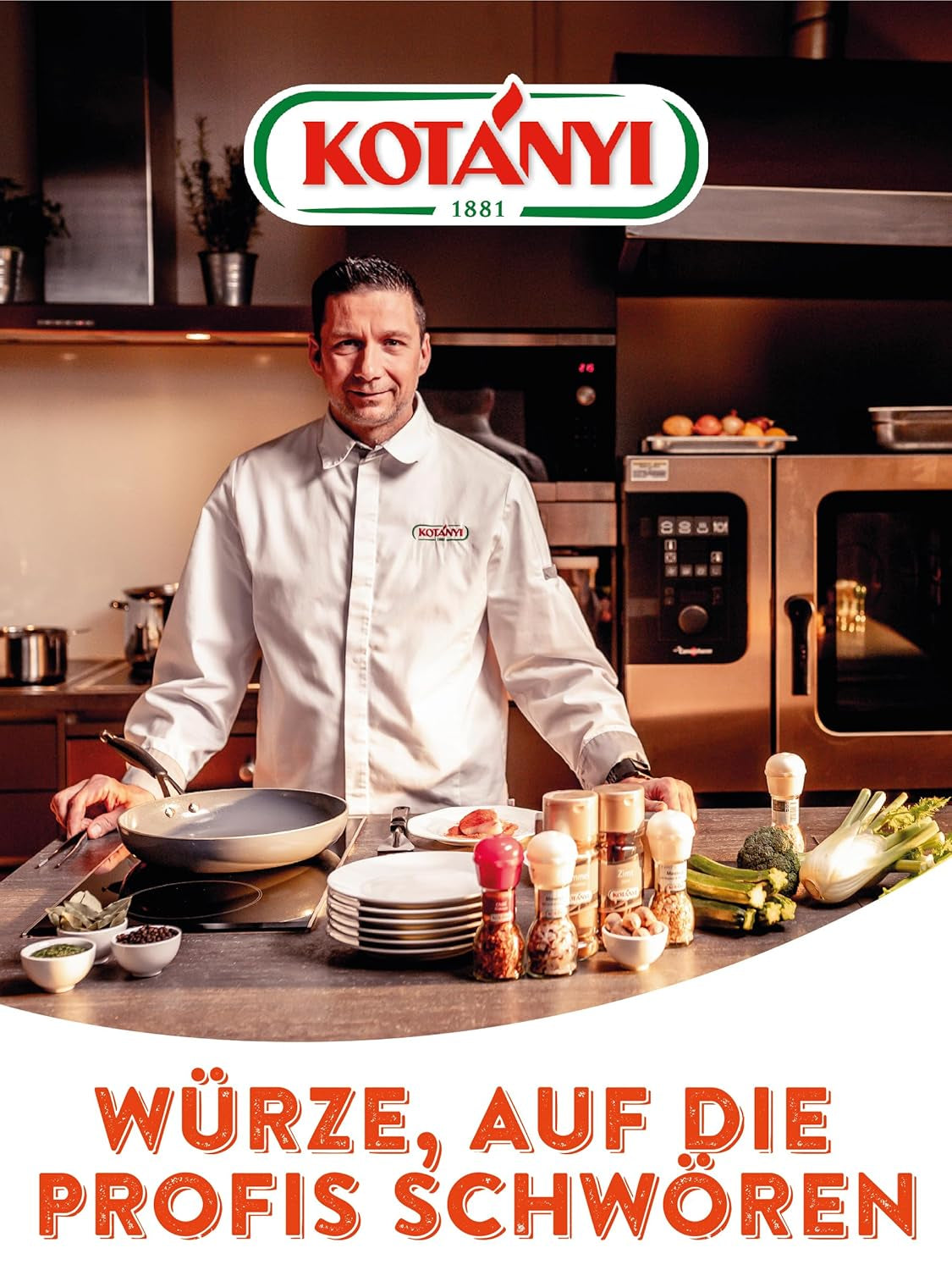 Kotanyi Gourmet Grill-Argentine Gewürzzubereitung, avec Paprika, Pfeffer, Coriandre et plus, fruchtig-épicé, 400ccm, 285 g