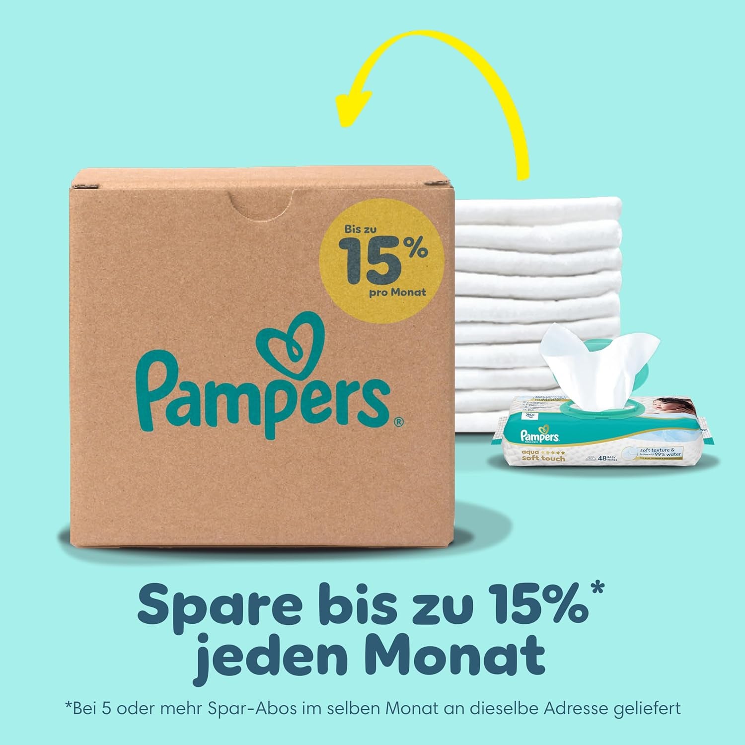 Pampers Premium Protection Taille 5, 152 Couches, 11kg-16kg, notre protection n°1 contre la peau et les fuites