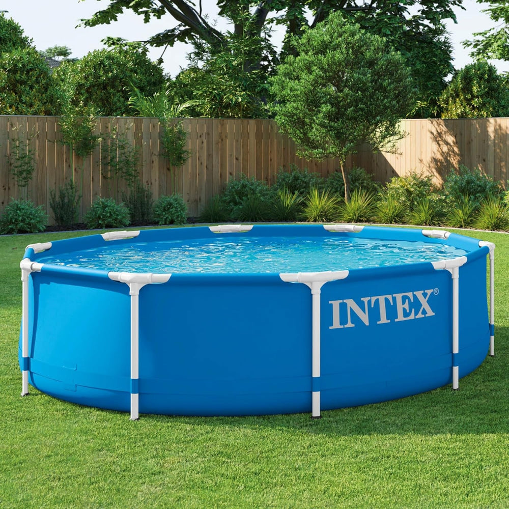 Piscină Intex cu cadru metalic - Piscină supraterană - Albastră - Ø 305 x 76 cm