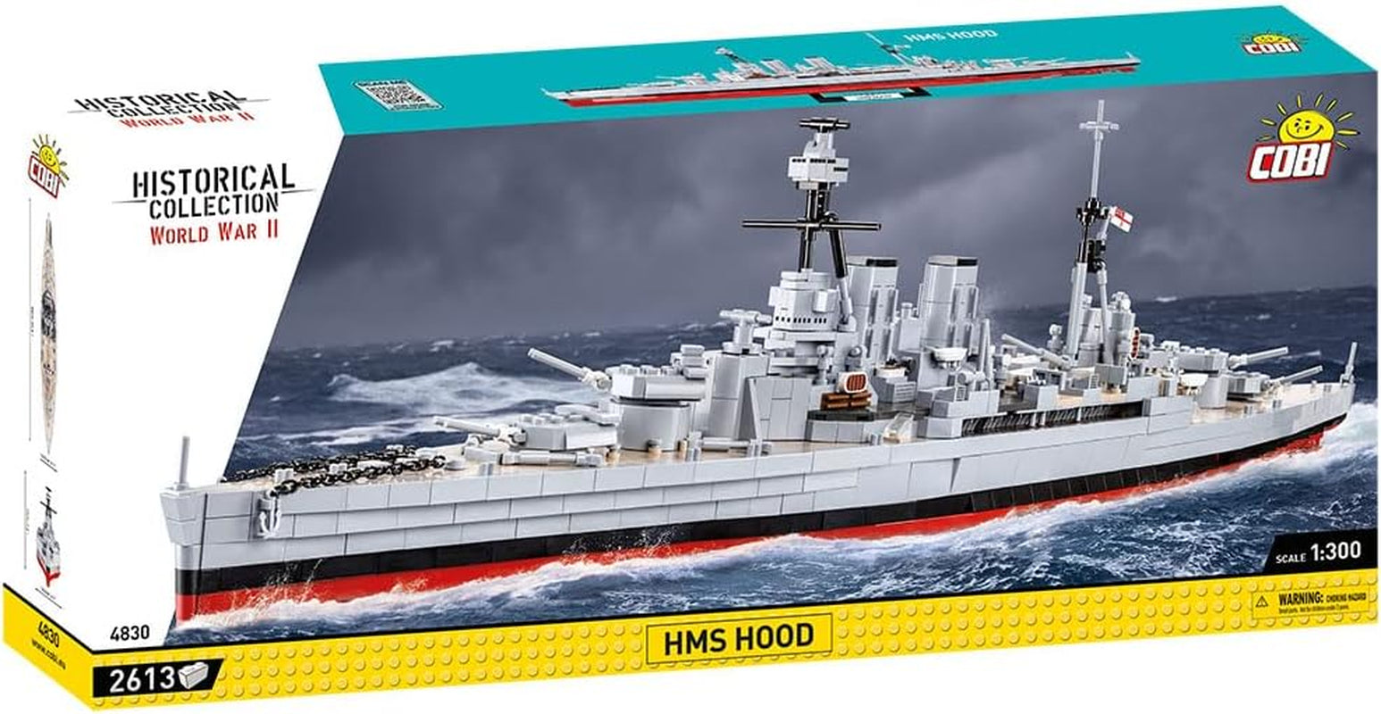 Cobi 4830 Historical Collection WWII HMS Hood 2613 klocków, Mittel
