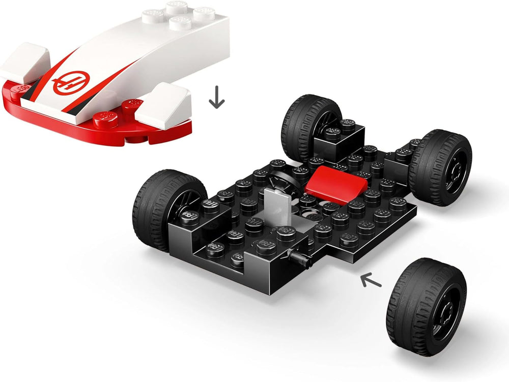 LEGO City F1 Williams Racing et Haas F1 Racing Cars - Jouet de Formule 1 avec voitures à construire et 2 figurines de pilote de course - Petites idées cadeaux pour garçons et filles à partir de 4 ans 60464 Jeux de construction Beuche den LEGO-Store