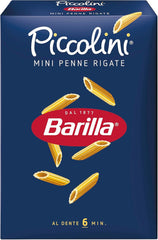Pâtes Barilla Piccolini Mini Penne Rigate, 500g