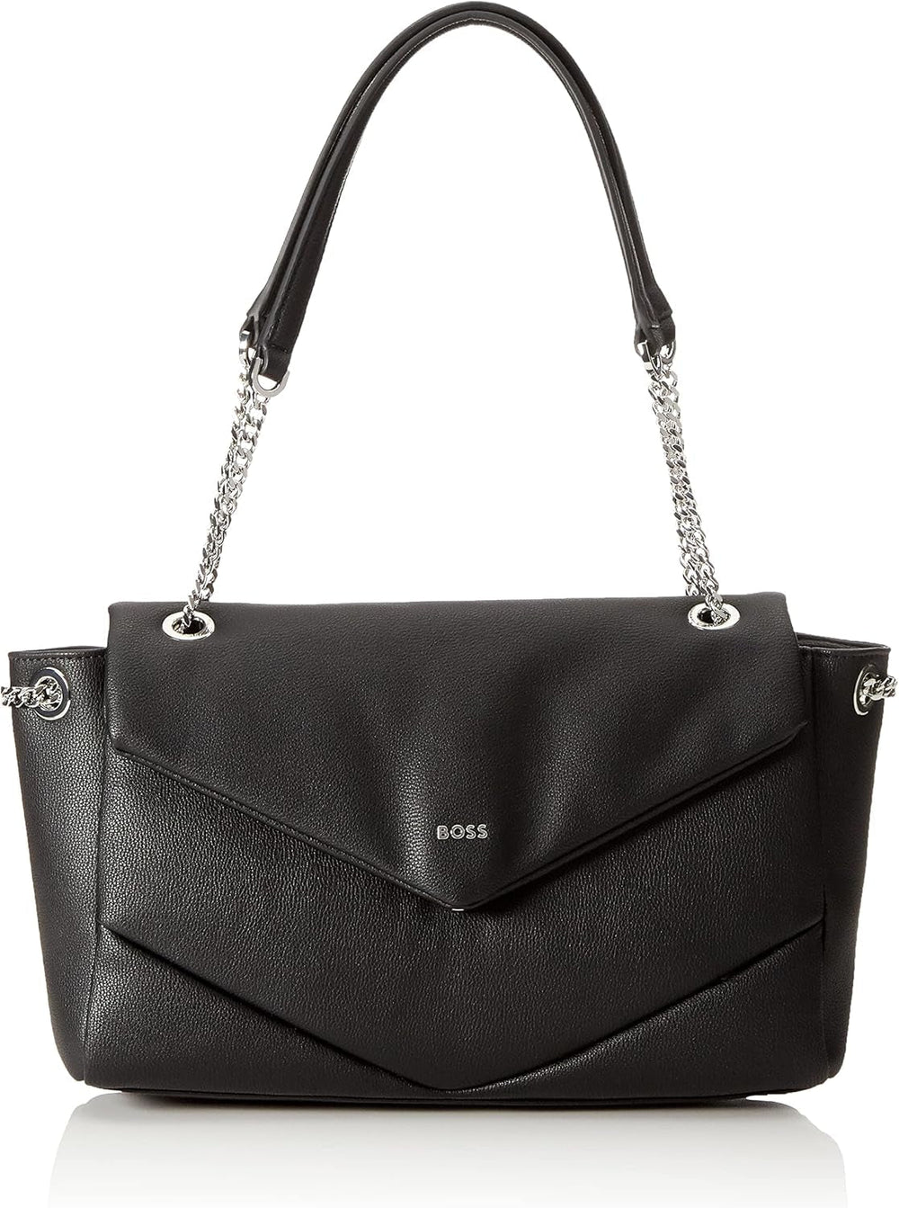 BOSS Ladies Katlin Sh. Bag-Q Geantă de umăr Black1 O mărime Genti Femei Naty Shop Titlu implicit