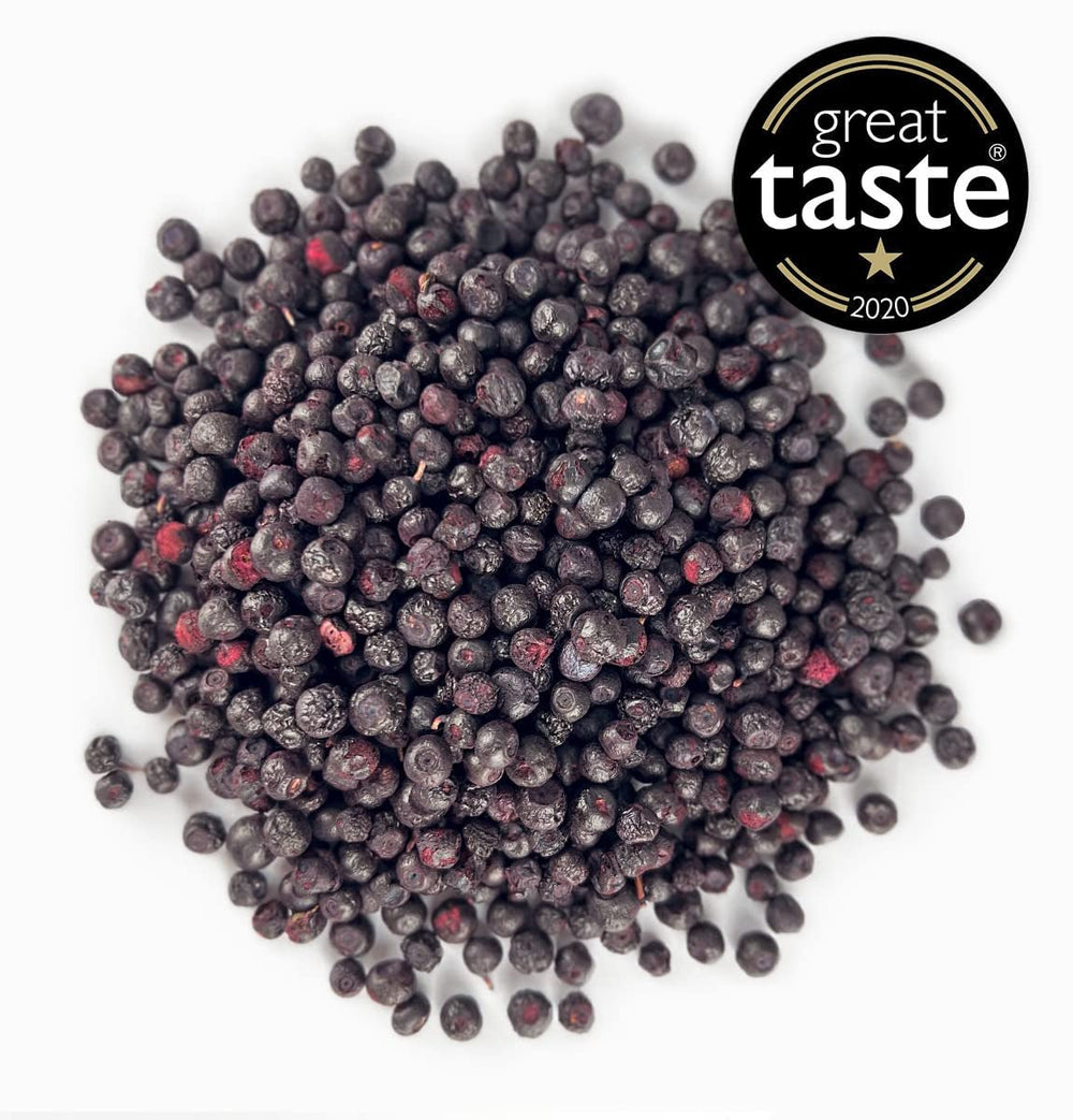 BRIX Myrtilles lyophilisées | Myrtilles naturelles séchées 95 g | Grand prix du goût pour les canneberges séchées | Sans OGM, sans gluten, végétalien, vitamines retenues Naty Shop Produits déshydratés