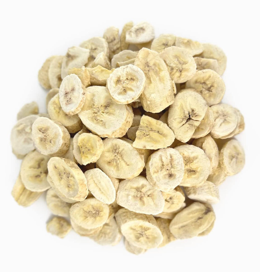 Bananes lyophilisées BRIX | Bananes naturelles séchées 140 g | Great Taste Award pour les fruits secs, séchés | Sans OGM, sans gluten, végétalien, vitamines conservées Naty Shop Produits déshydratés