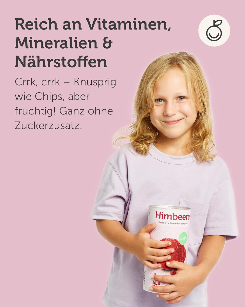 BUAH® Framboise lyophilisée biologique | chips de framboise comme en-cas, pour muesli et desserts | substitut idéal aux sucreries | végétalien et sans sucre ajouté | 120g de produits déshydratés Naty Shop