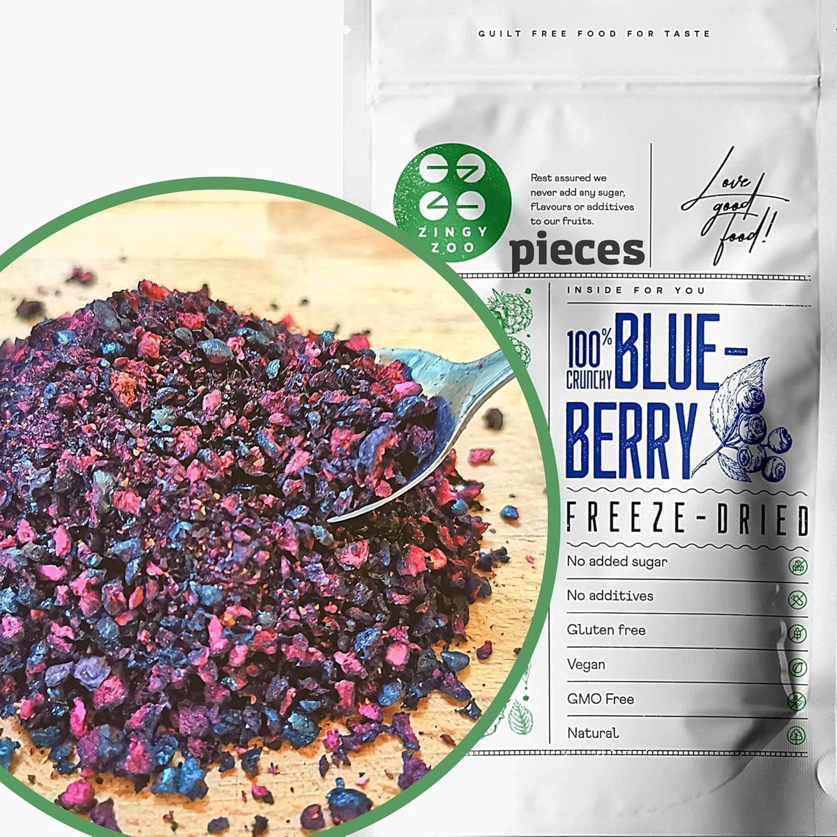 Morceaux de canneberges séchées | 100 % myrtilles sauvages lyophilisées Vaccinium Myrtillus | Poudre de myrtille sauvage Poudre de fruit de myrtille lyophilisée Myrtilles séchées lyophilisées Produits déshydratés Naty Shop Titre par défaut