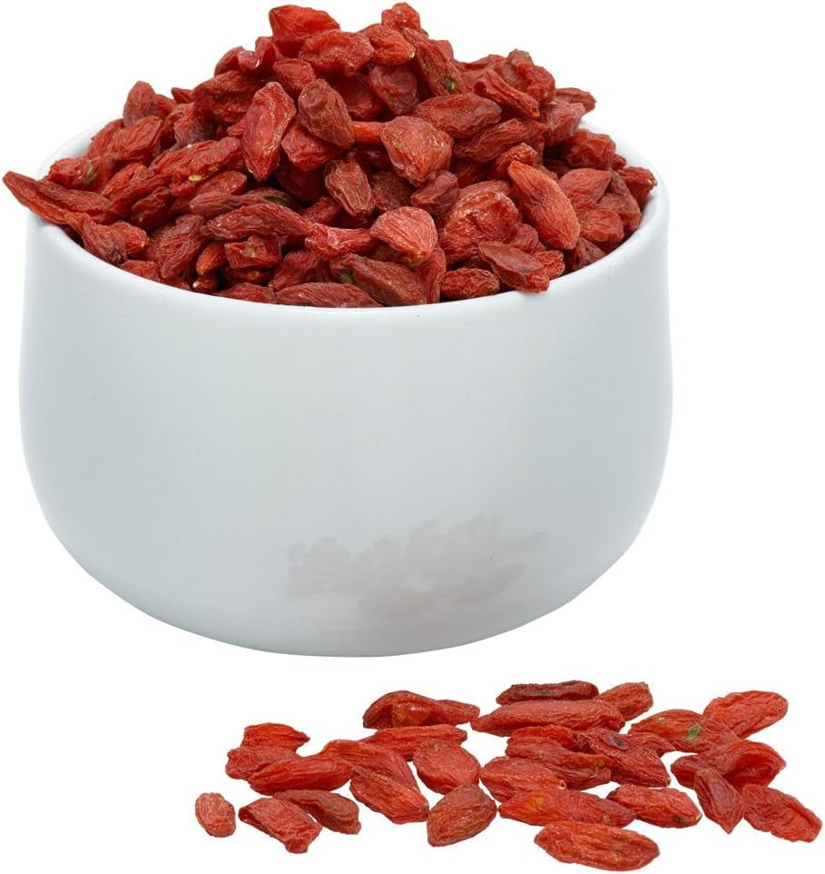 Baies de Goji séchées en vrac, 500 g, l'emballage peut varier Produits déshydratés Naty Shop