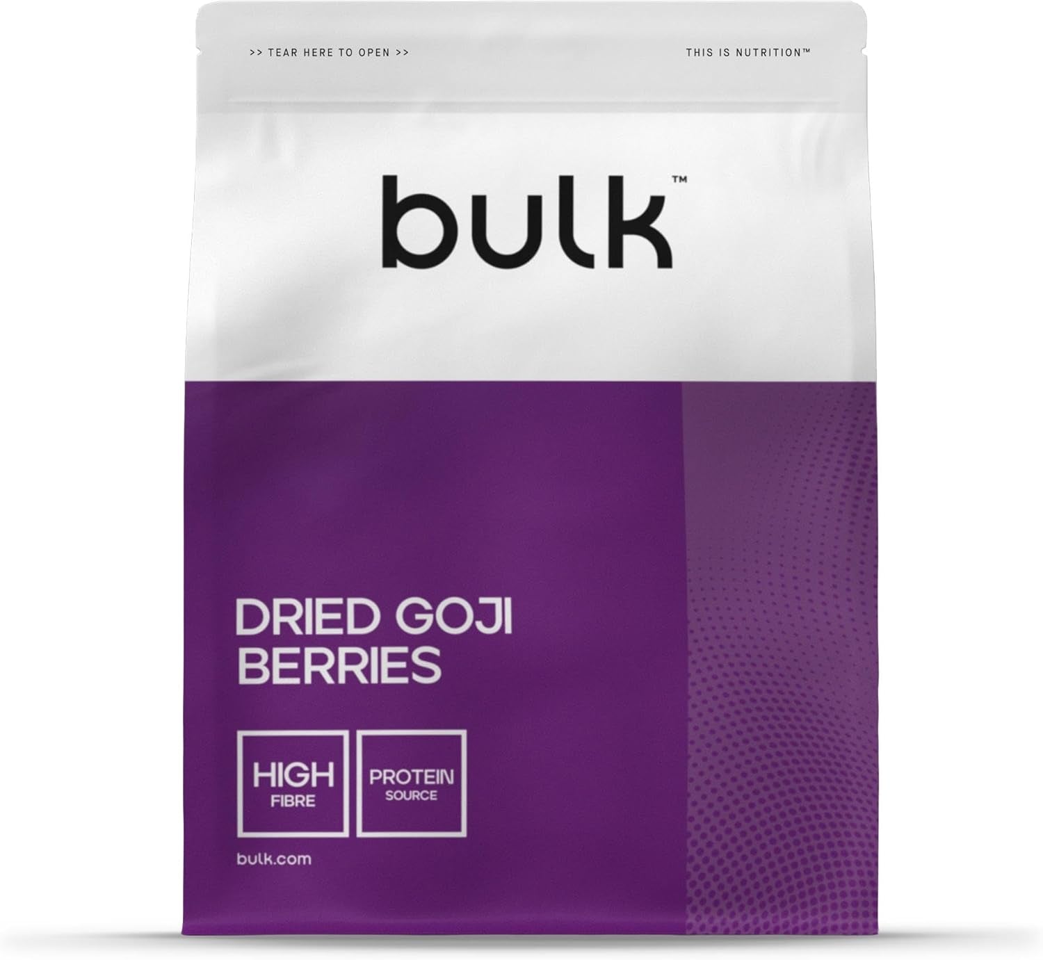 Baies de Goji séchées en vrac, 500 g, l'emballage peut varier Produits déshydratés Naty Shop Titre par défaut