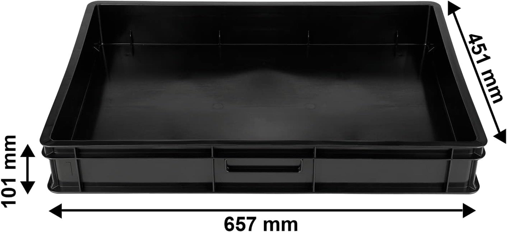 Système de propagation GW-285 composé d'un bac à eau professionnel GW657, d'un tapis capillaire assorti (absorption d'eau 3 L par m²) et d'un plateau à pots avec 285 pots (23x23 mm, hauteur 54 mm) en taille européenne (600x400 mm)