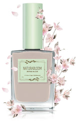 Vernis à ongles beige à séchage rapide (Moon Dust) - vernis à ongles naturel avec formule végétalienne - respirant, durable et durable, 14 ml