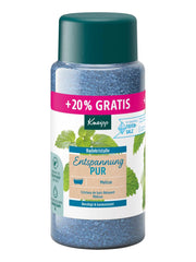 Cristale de baie Kneipp Relaxare pură - mărime specială - cu sare naturală profundă din salina Luisenhall și ulei esențial de balsam de lămâie indian și extract de balsam de lămâie, ediție limitată, 720G Duș și baie Naty Shop