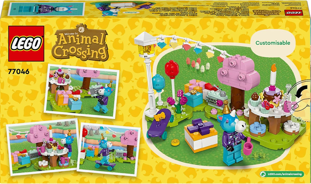 LEGO Animal Crossing Jimmy's Birthday Party Jouet créatif pour enfants Jeu vidéo Cheval Animal Set Cadeau pour filles et garçons de 6 ans 77046 Jeux de construction Besuche den LEGO-Store