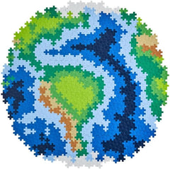 PLUS PLUS Earth Block Puzzle 800 pièce(s) Globe, Erde