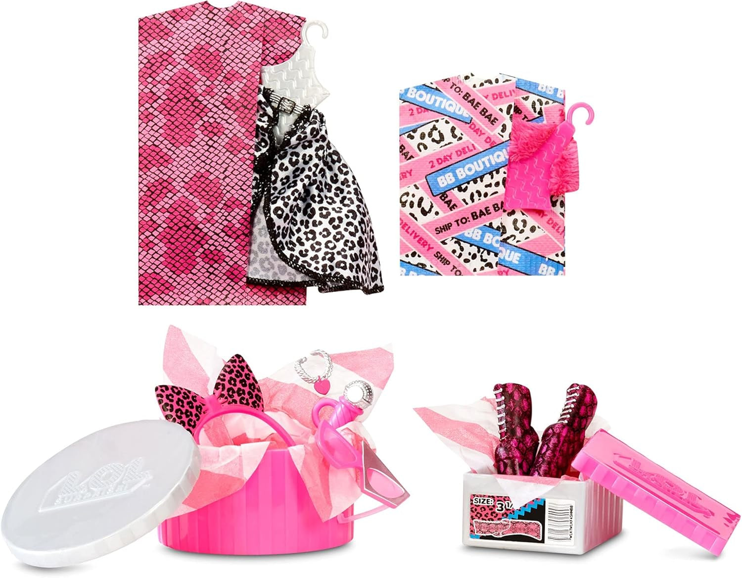 LOL Surprise JK Mini-Modepuppe - 15 Surprises, Vêtements et Accessoires - Ab 6 Jahren - Sammlerstück - Diva