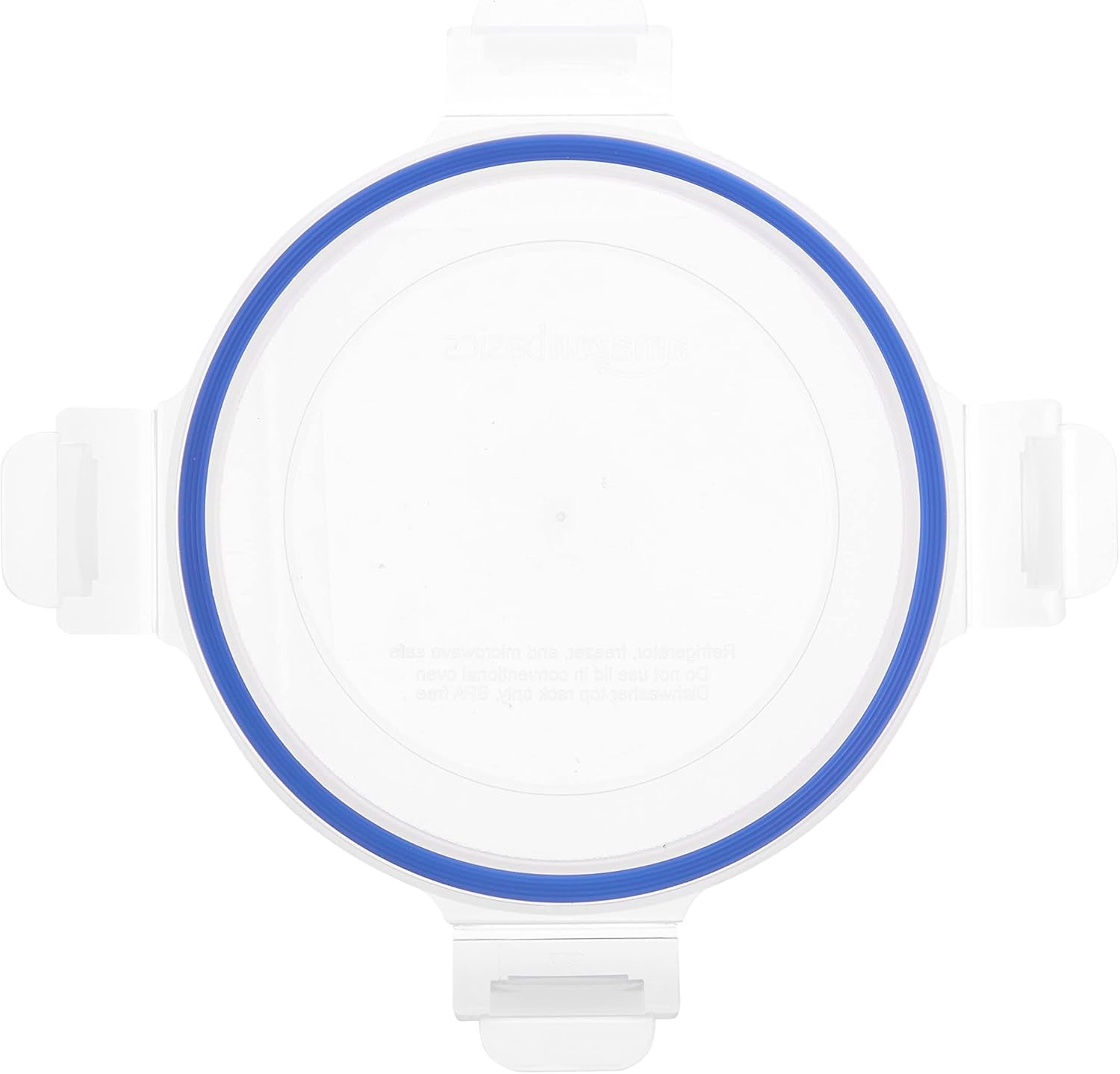 Amazon Basics Lot de 20 récipients alimentaires en verre avec couvercles (10 récipients + 10 couvercles) Boîtes de conservation alimentaires bleu clair sans BPA Naty Shop