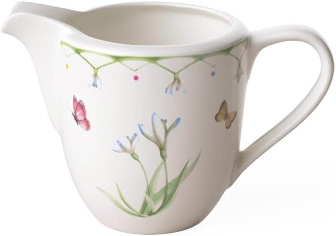 Villeroy & Boch Tasse à lait Colorful Spring, 280 ml, Porcelaine Premium, Blanc/Multicolore