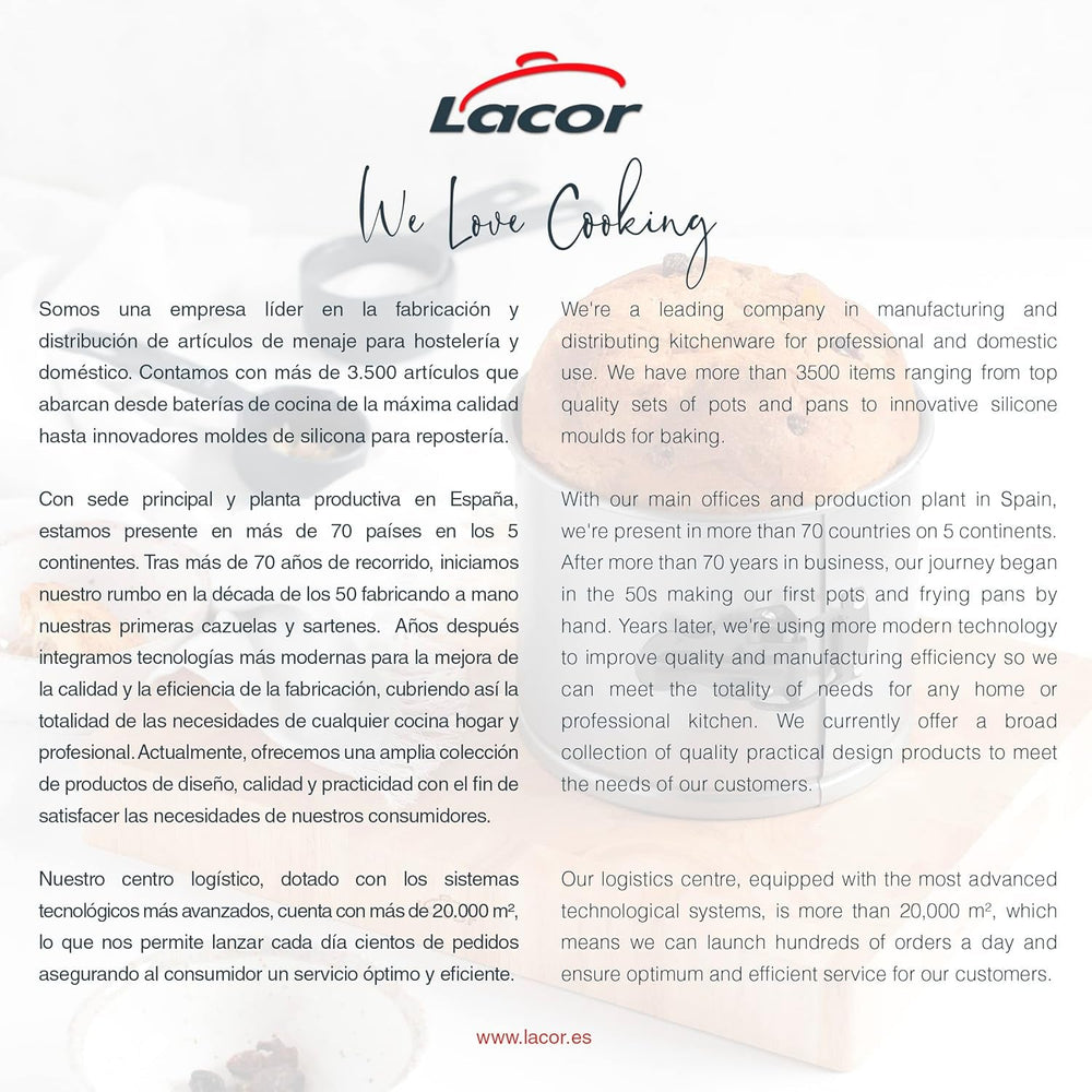 Moule à panettone amovible, en acier au carbone, antiadhésif, diamètre 16 cm, volume 2 litres Moules et plaques à pâtisserie Naty Shop