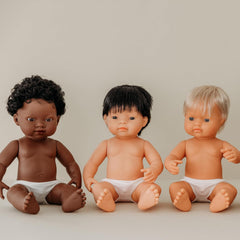 Miniland Baby Doll Garçon Asiatique 38cm-31055