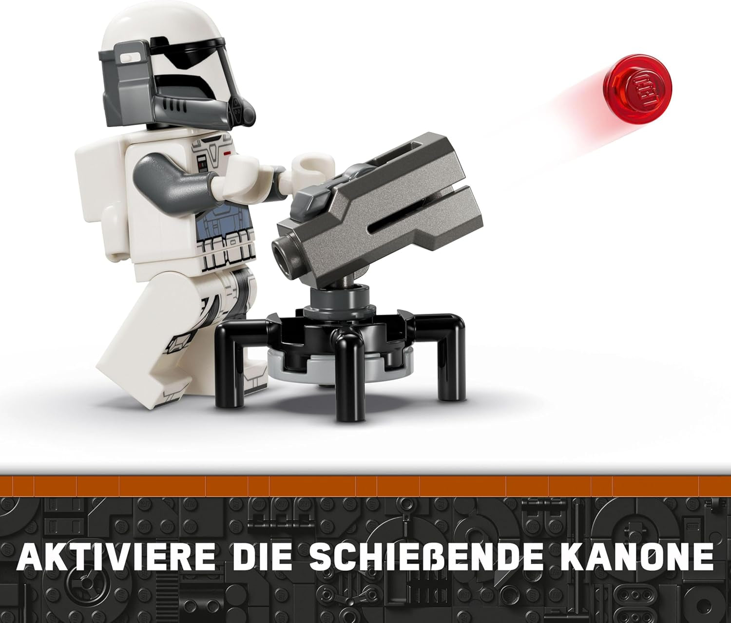 LEGO Star Wars : Mandalorian Ambush on Mandalore Battle Pack, jouet de construction d'aventure pour enfants, ensemble d'action à collectionner, idée cadeau pour garçons et filles 75373 Jeux de construction Besuche den LEGO-Store