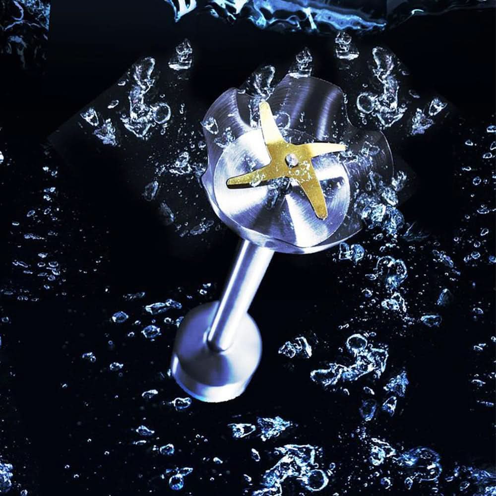 Cecotec Batteur à main Powergear 1500 - Klingen Aus Titanium Beschichtung, 21 Geschwindigkeitsstufen, 1500 W, Inklusiv Glas Mit Deckel. (Schwarz Und Edelstahl, XL) Cuisine Naty Shop