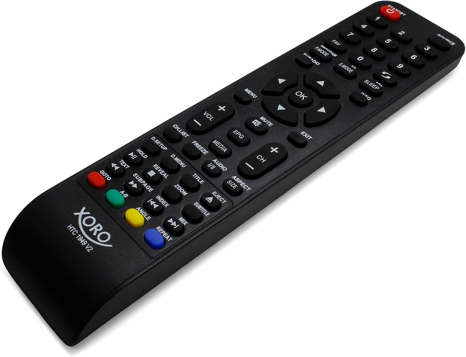 XORO HTC 1949 V2 (televizor LED de 18,5", DVD, tuner triplu (DVB-S2/T2/C), player media, CI+, DC12V)