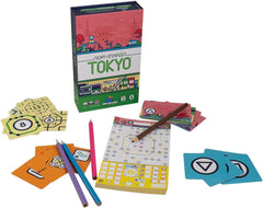 HCM Kinzel - Prochaine gare de Tokyo | Suite du jeu nominé | Flip & Write - Nouvelles lignes de métro pour le tourisme de Tokyo | Compétence et stratégie | Allemand | 55214