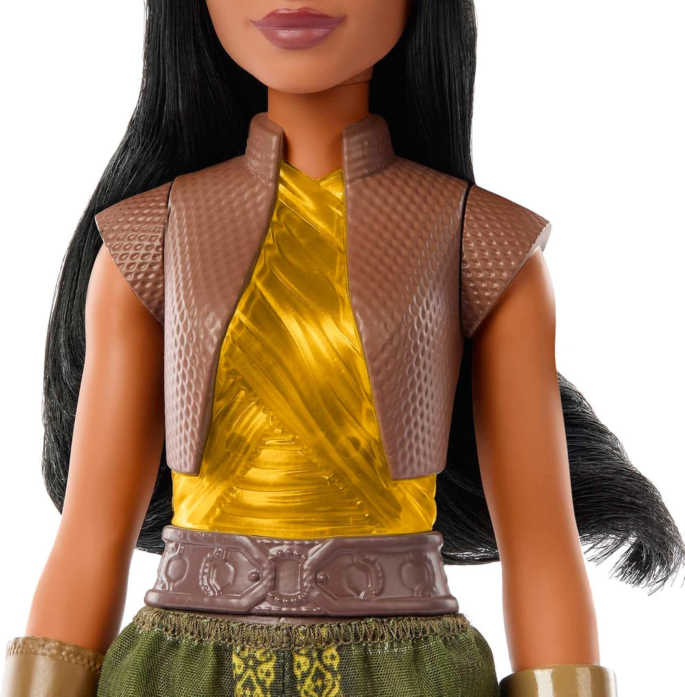 Mattel Disney Toy Raya poupée articulée avec vêtements et accessoires cadeau inspiré du film Disney pour enfants HLX22