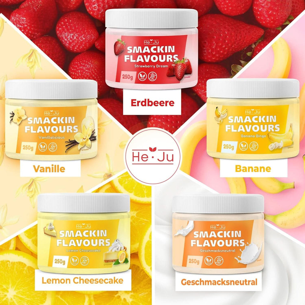 He-Ju, Poudre au goût de chocolat blanc et pistache, 250 grammes Naty Shop Flavors