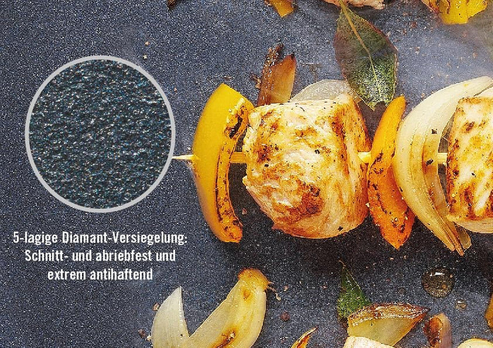 Poêle carrée Woll Diamond Lite, hauteur 6 cm - sans induction Casseroles et poêles Naty Shop