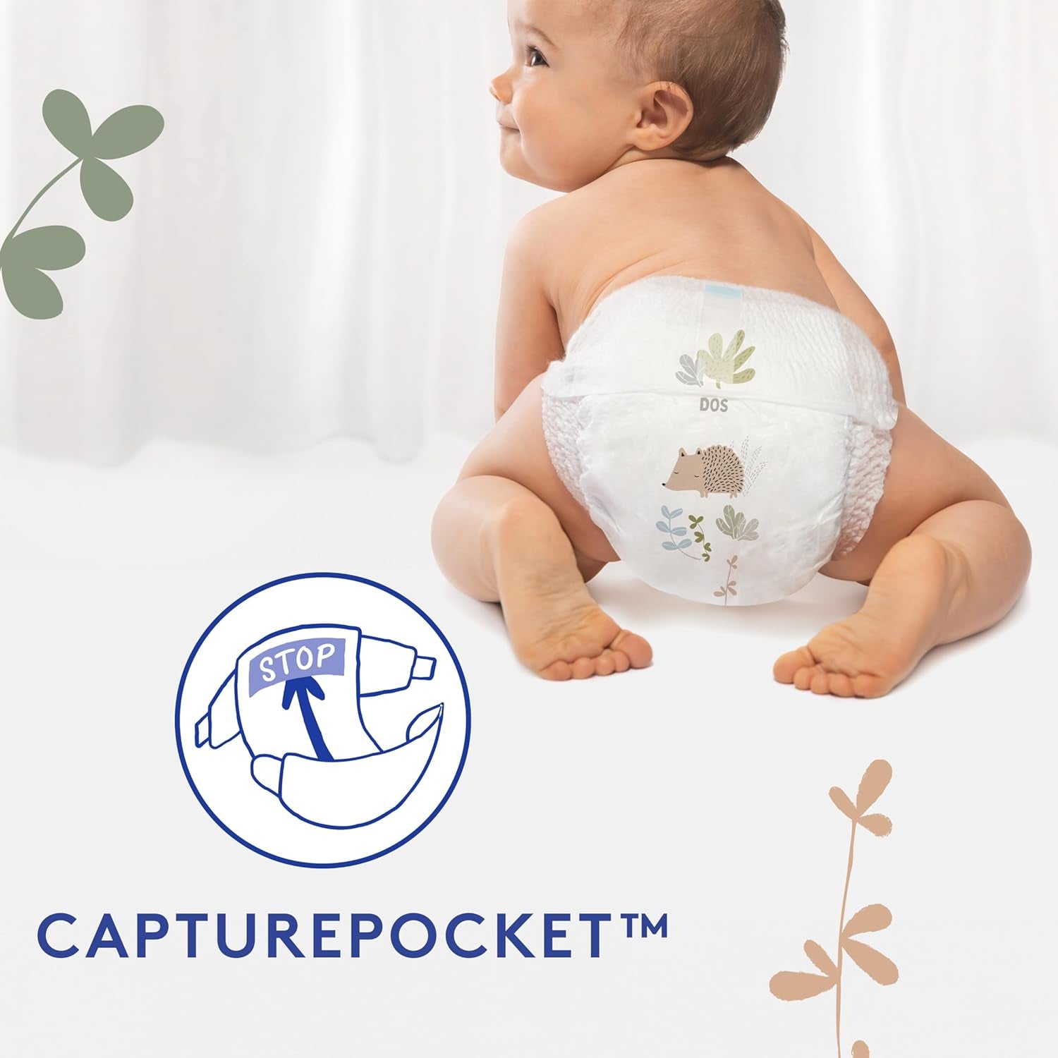 Douceur Naturelle – Culottes, Taille 6 (16-26 kg) Pack 1 mois – 112 culottes