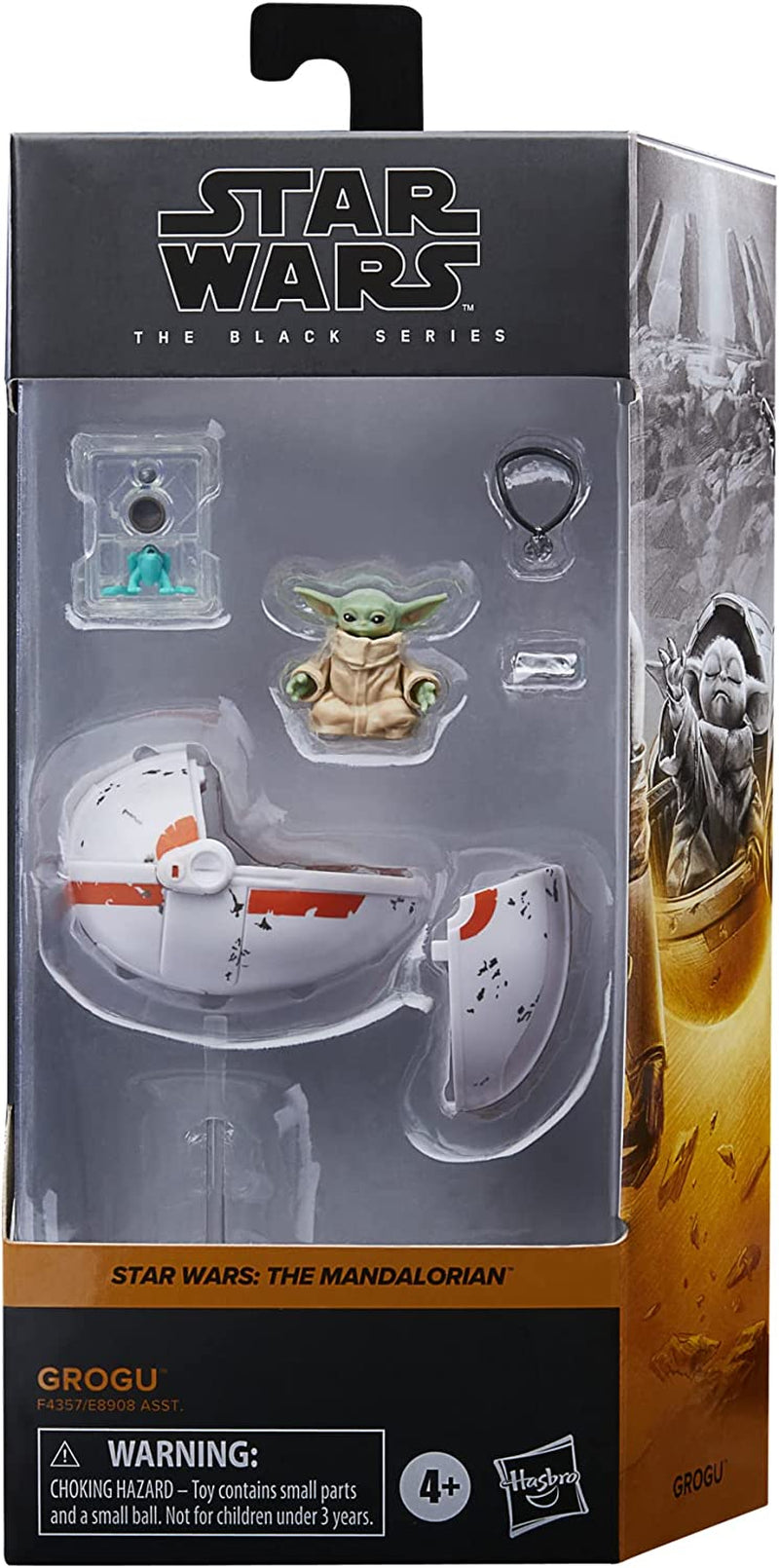 Star Wars Hasbro Black Series Grogu, Figurine The Mandalorian Zu, Adapté aux figurines de collection de 15 cm, Pour les enfants à partir de 4 ans, Multi, F4357 Figurines Naty Shop