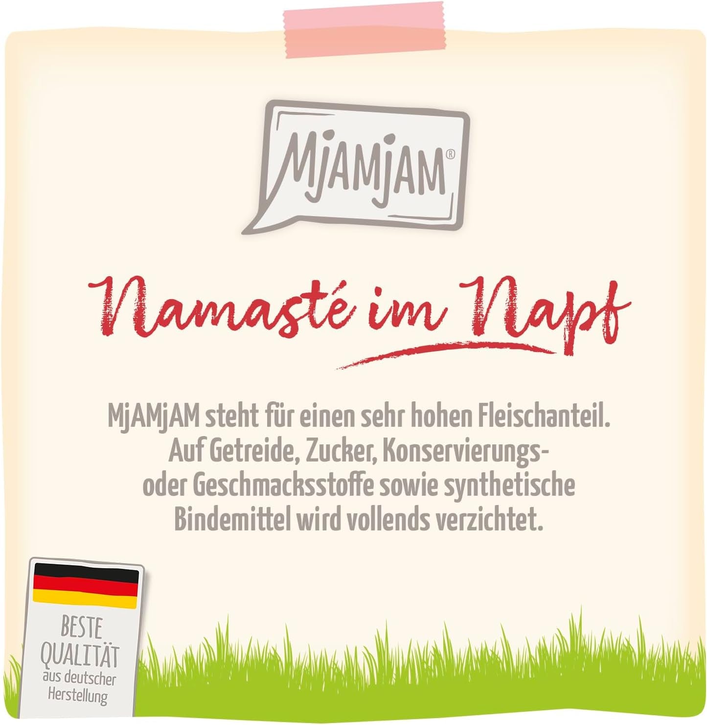 MjAMjAM – Hrană umedă premium pentru pisici - Pachet Wellness Vită, pachet de 12 (12 x 125g), fără cereale cu carne suplimentară