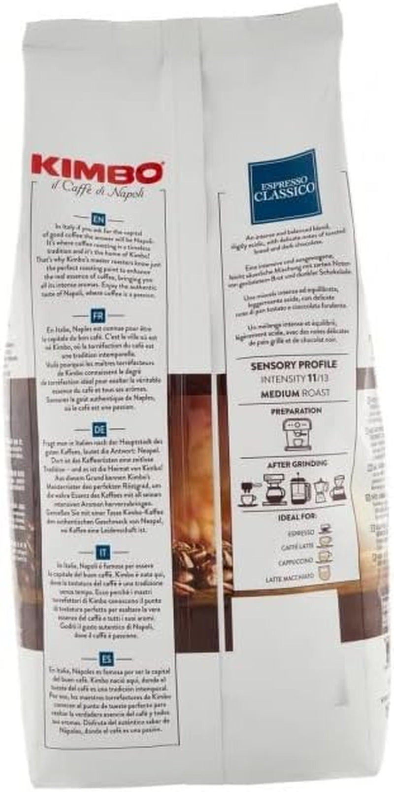 Café Espresso Classico en grains 1 kg x 6