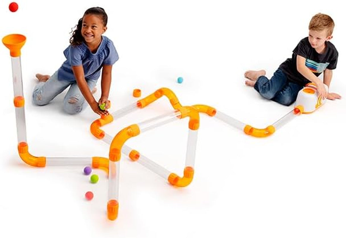 Fat Brain Toys Air Toobz Erweiterungspaket – Luftbetriebenes STEM-Bauspielzeug – Kinder & Jugendlich, Bleu