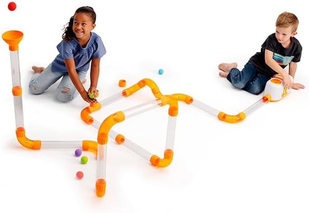 Fat Brain Toys Air Toobz Erweiterungspaket – Luftbetriebenes STEM-Bauspielzeug – Kinder & Jugendlich, Bleu