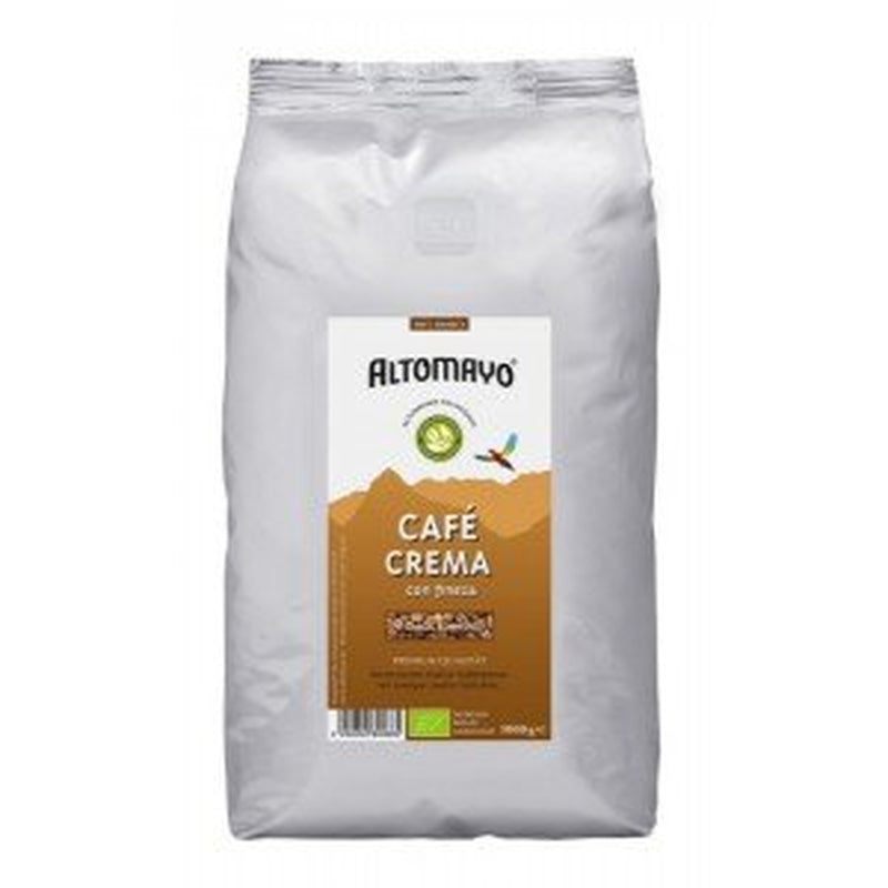 Café en grains bio pour crème de café 1 kg -