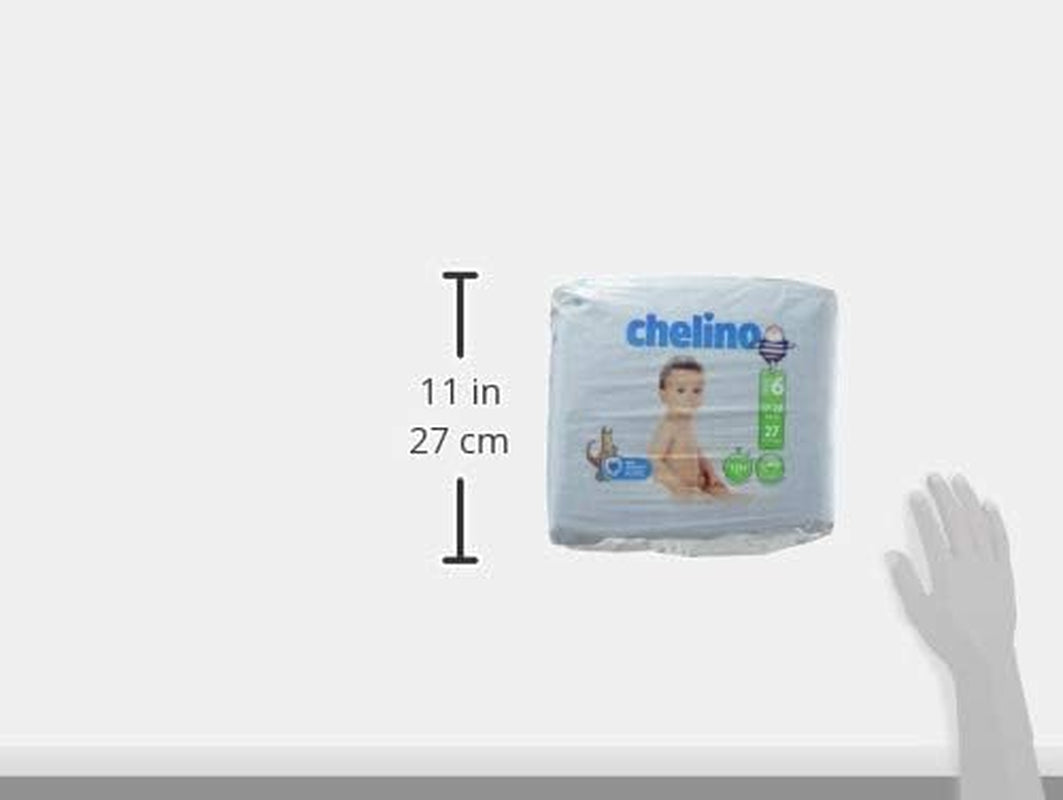 Couches Indas Fashion & Love XL, taille 6 (17-28 kg), 27 pièces