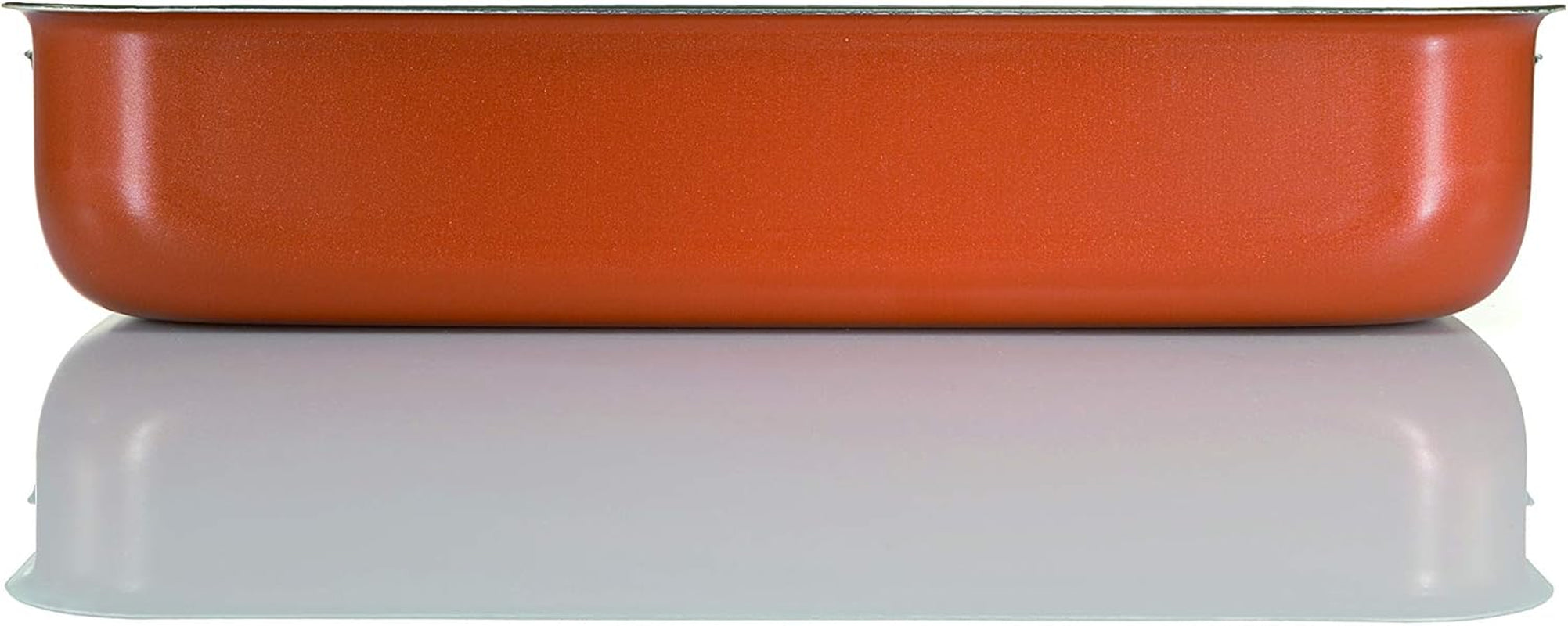 Plaque à pâtisserie en téflon Zecchino 40x28cm, aluminium, multicolore, 40x28 Moules et plaques à pâtisserie Naty Shop