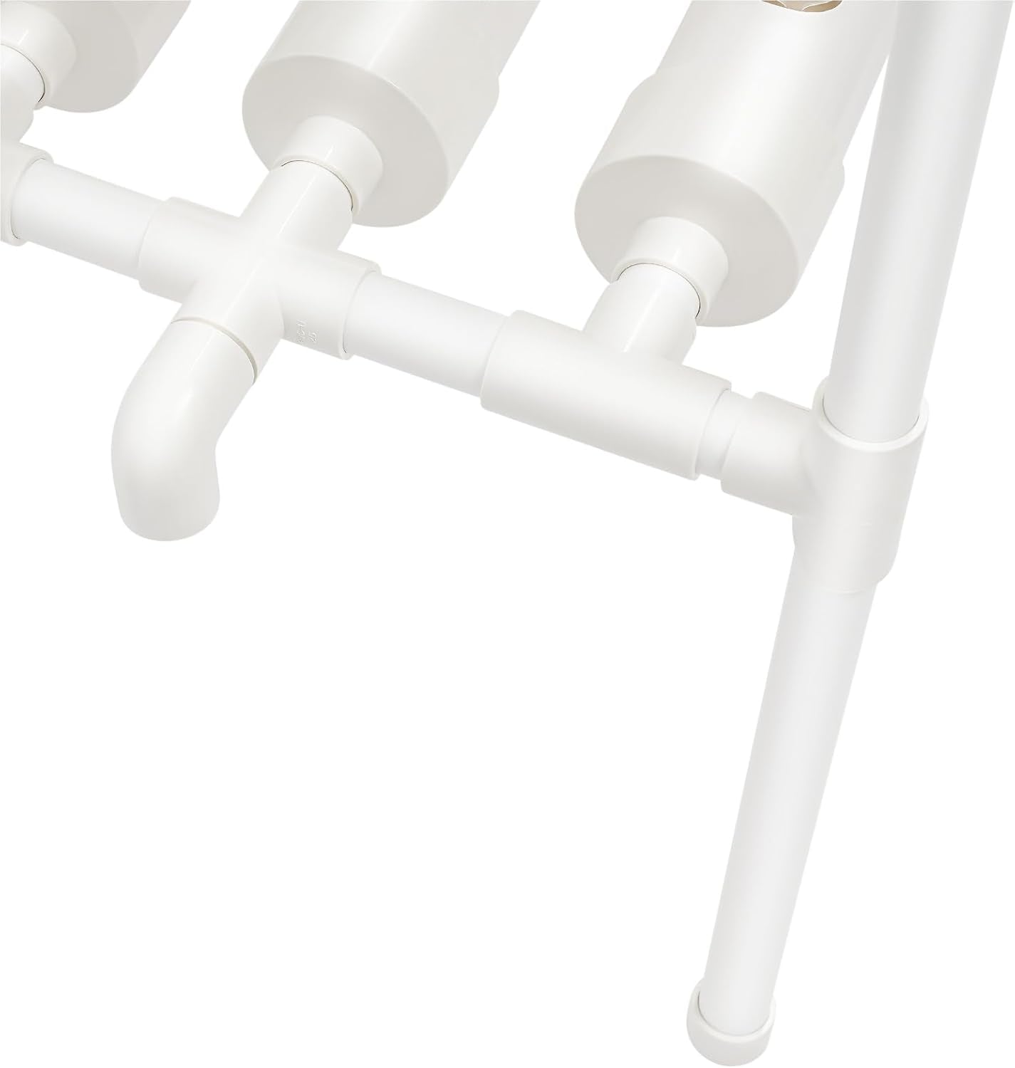 Kit de culture hydroponique à 3 couches avec 90/108 positions de plantation et pompe à eau, systèmes de culture de plantes sans sol en PVC, kits de culture hydroponique pour légumes et fruits (108 positions de plantation)